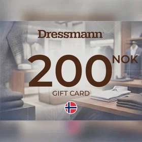 Dressmann Gavekort 200 NOK