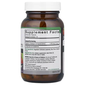 Nature's Answer Hawthorn Berry 1500mg 90 Capsules