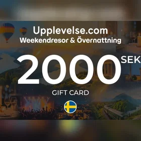 Weekendresor & Övernattning - Upplevelse.com Presentkort 2000 SEK