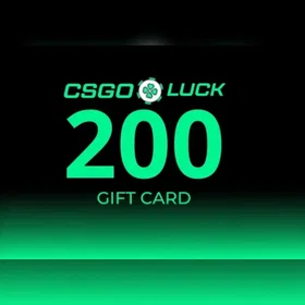 CSGOluck 200 Balance Gift Card Key (GLOBAL)