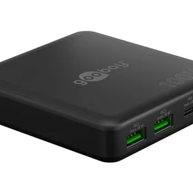 Goobay 4-ports USB GaN Laddare med USB-C och USB-A 100W