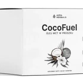 Aura Herbals CocoFuel Poudre d'huile MCT 30 Sachets