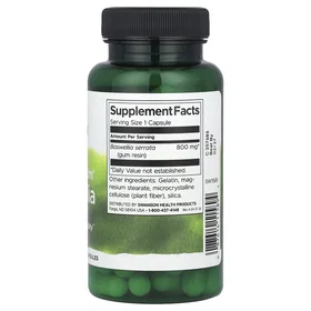 Swanson Full Spectrum Boswellia 800mg 60 Capsules