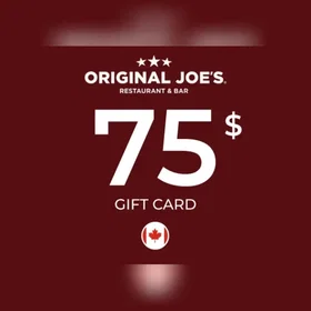 Original Joe's Gavekort 75 CAD