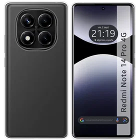 Tumundosmartphone Étui Silicone TPU pour Xiaomi Redmi Note 14 Pro