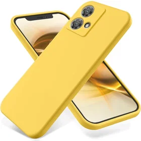 Matte Flytande Silikonfodral för Motorola Edge 40 Neo