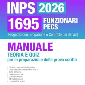 Maggioli Concorso INPS 2026 1695 funzionari PECS