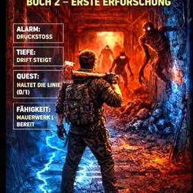 Das Rollenspiel Himmelfahrt BUCH 2 – ERSTE ERFORSCHUNG: Ein düsteres LitRPG-Apokalypse-Überlebensabenteuer mit Monstern, Fraktionen und hart