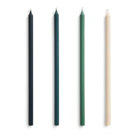 Hay Slim Sterainlys Taper Candles 4pcs