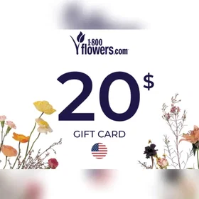 1-800-Flowers.com Gift Card 20 USD
