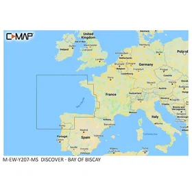 C-Map Bay Of Biscay Map