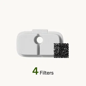 PETLIBRO 4-Pack Filtre för Dockstream RFID Smart Cat Vattenfontän