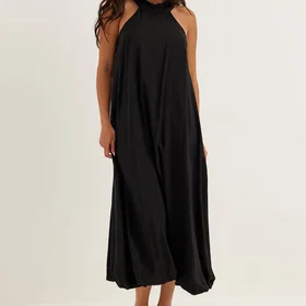 Bubbleroom Halter Neck Balloon Mekko