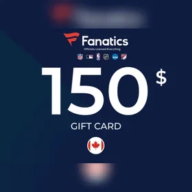 Fanatics Gavekort 150 CAD