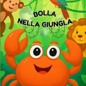 Bolla Nella Giungla Färgläggningsbok