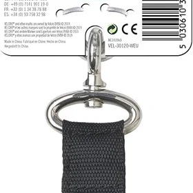 Velcro Tie Down Strap 25mm 40.5cm Black