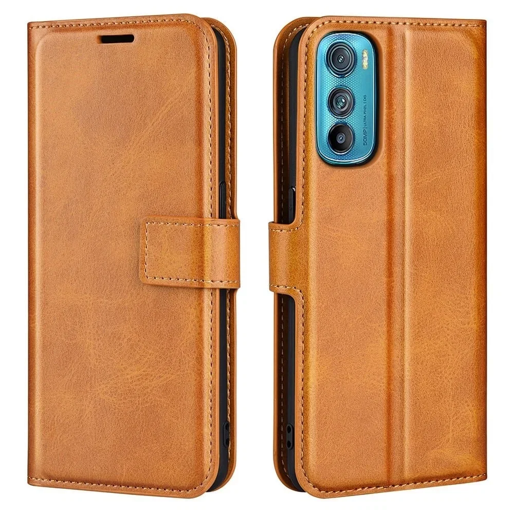 Motorola Leather Wallet Case for Edge 30