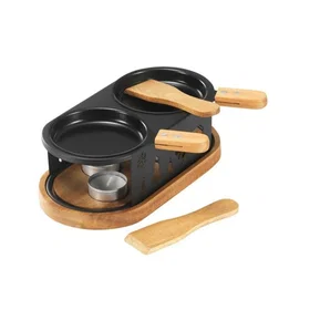 TABLE&COOK HHR-11 Set de raclette 2 personnes Marron