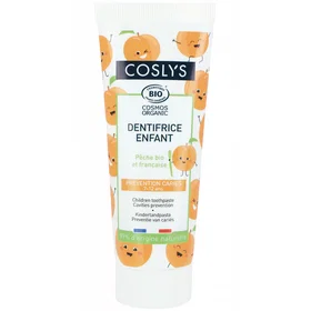 Coslys Økologisk Barn Peach Tannkrem 7+ År