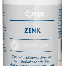 DOZ Product Zinkcitrat 20mg 100 Tabletter