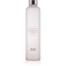 Zoe Quote Glass Bottle (Women's)