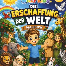 Willi Die Erschaffung Der Welt Färgläggningsbok för barn