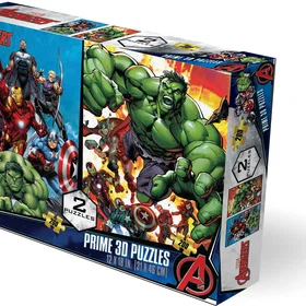 PRiME Marvel Avengers 3D Lenticular Puzzles 400 Pieces