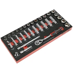 Sealey TBT41 Socket Set 3/8" 32pcs