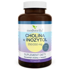 Medverita Choline + Inositol 120 Capsules