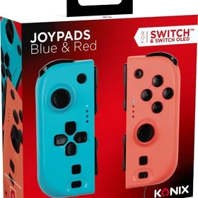 Konix Joypads Nintendo Switch Blue and Red