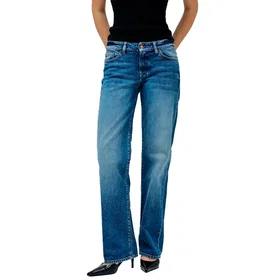 Salsa Jeans Rak Passform Låg Midja Jeans (Dam)