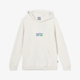 New Balance NB Athletic Relaxed Premium Graphic FT Hoodie (Barn)
