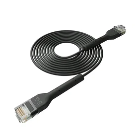 Broadbe Thin Cat6 UTP Patch Cable 2m Black BTP-I32C6-BK-2M-12 12-Pack