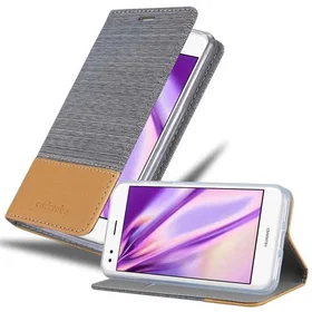 Cadorabo Wallet Case with Magnetic Closure Kickstand and Card Slot for Huawei En