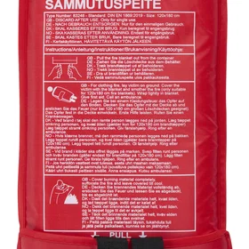Nor-Tec Brandfilt 120x180cm Röd