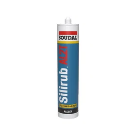 Soudal Mastic Silicone Silirub AL2T Transparent 300ml