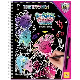 Liscianigiochi Monster High Friend Forever Scratch Art Book