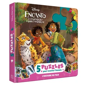 Disney Encanto La Fantastique Famille Madrigal 9 Puzzles