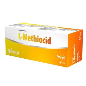 Vetfood L-Methiocid Tillskott för Hundar och Katter 120pcs