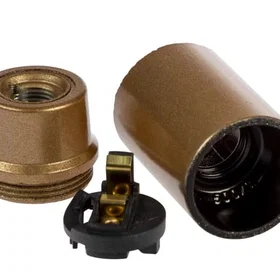 NQ Lampsockel E14 Pronssi