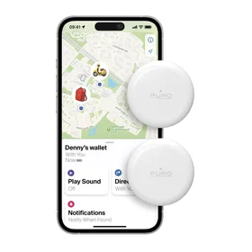 Puro Find Me Mini Dual Smart Tracker 2-pack
