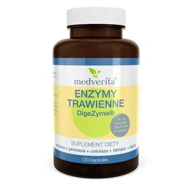Medverita Digestive Enzymes 140mg 120 Capsules