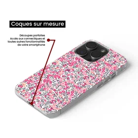 1001coques Étui en silicone imprimé pour iPhone 16 Pro