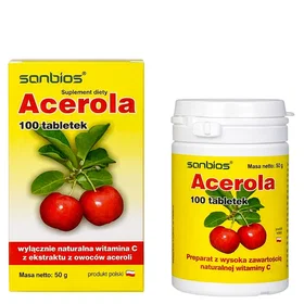 Sanbios Acerola 100 100 Tablets