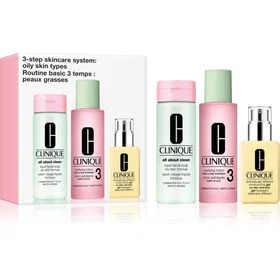 Clinique 3 Steps Skincare Systeme Gift Set for Oily Skin Types