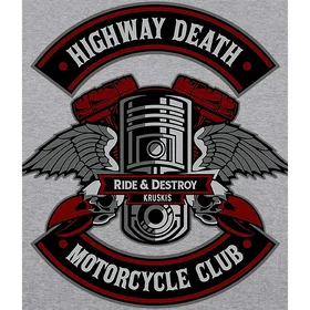 Kruskis Highway Death Short Sleeve T-shirt (Herr)