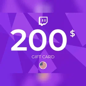 Twitch Gavekort 200 USD