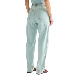 Wrangler Sleek Barrel Relaxed Fit Jeans (Dame)