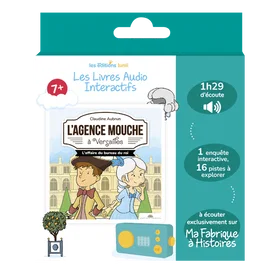 Lunii L'Agence Mouche à Versailles Interaktiv Ljudbok ALBR14009