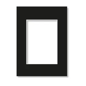 Scandinavian Photo Fotoramme Passepartout Sort A4
